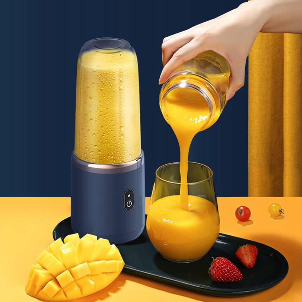 Mixeur rechargeable Beuiouer avec 6 lames en acier inoxydable – Puissant, rapide et pratique pour une utilisation nomade