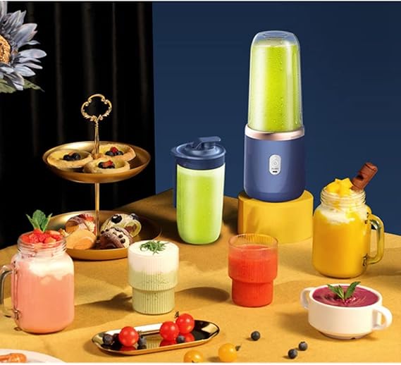 Petit mixeur à jus Beuiouer – Blender personnel pour jus, smoothies et lait de soja – Format de poche – Paiement à la livraison